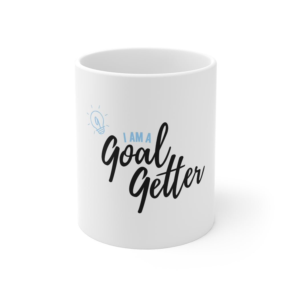 GOAL GETTER AFFIRMATION MUG (White Mug)